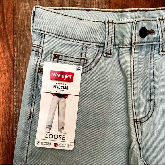 Wrangler Five Star Premium Boys Loose Fit Jeans | 6 R - Picture 4 of 10